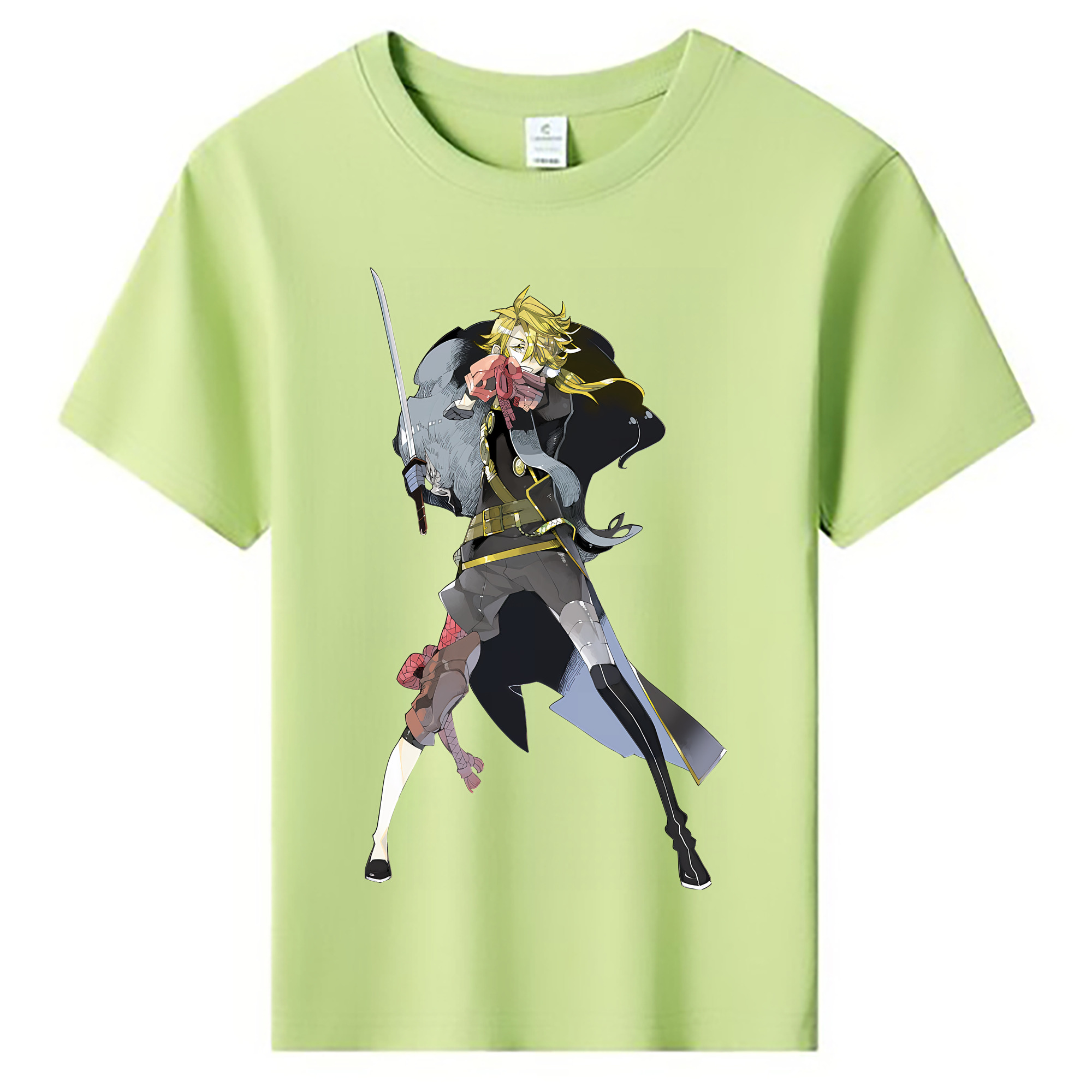 （画像用） 刀剣乱舞 Touken Ranbu 綿100％キッズTシャツ（フロントプリント）